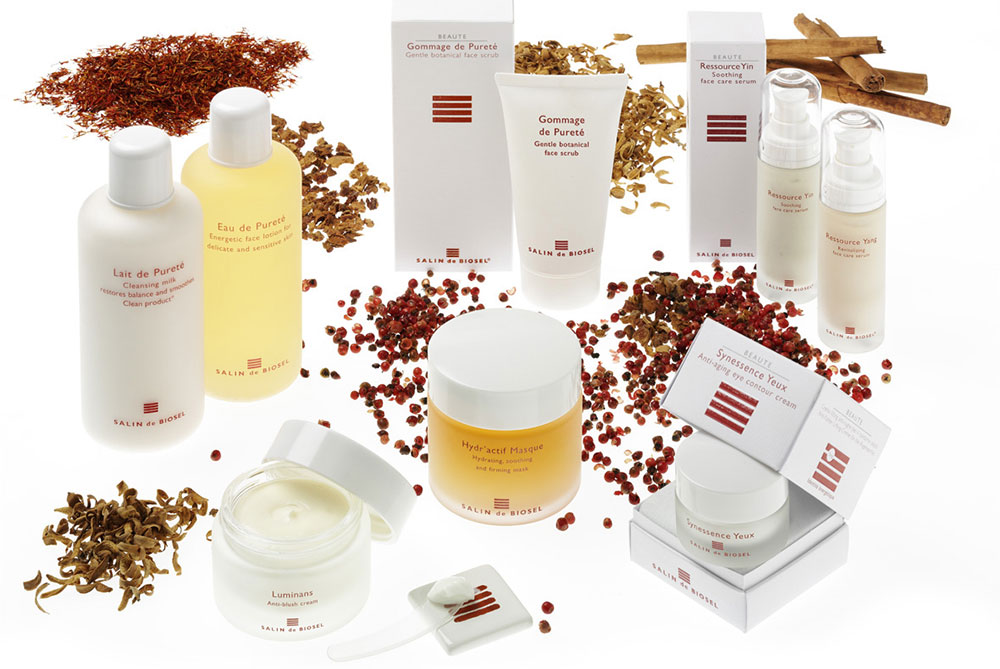 Produits Salin de Biosel Cosmétiques Salin de Biosel